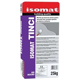 Isomat TINCI - Mortar fin pentru tencuieli, 25 kg