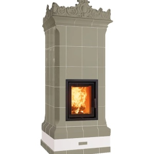 Madame - Soba pe lemne cu acumulare, din maiolica - 8,3 kW MM 007