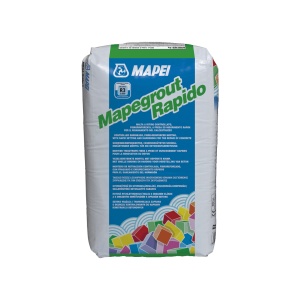 Mapegrout Rapido - Mortar cu Priza si Intarire Rapida pentru Repararea Betonului 25 kg