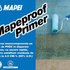 Mapeproof Primer - Amorsa monocomponenta pe baza de PVDC in dispersie apoasa