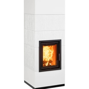 Medium - Soba pe lemne cu acumulare, din maiolica - 8,2 kW MD 007