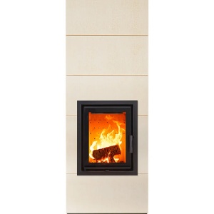 Medium - Soba pe lemne cu acumulare, din maiolica - 8,2 kW MD 028
