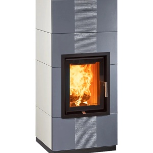 Mini - Soba pe lemne cu acumulare, din maiolica - 8,2 kW MN 002