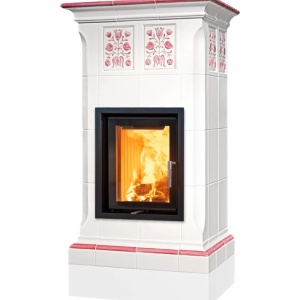 Nobile 4 Levels - Soba pe lemne cu acumulare, din maiolica - 8,2 kW NB 007