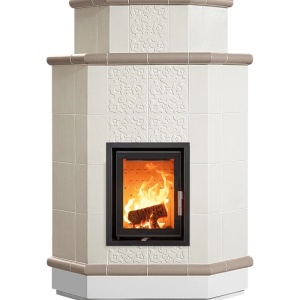 Olimpia 5 Levels - Soba pe lemne cu acumulare, din maiolica - 8,2 kW OL 009