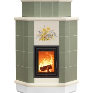Olimpia 5 Levels - Soba pe lemne cu acumulare, din maiolica - 8,2 kW OL 027