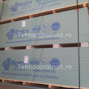 Placa gips-carton Rigips RBI 12.5mm (2600mmx1200mm)