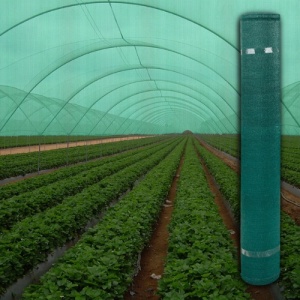 Plasa Umbrire Gard Solar 35 gr./mp, verde, 4x50 m