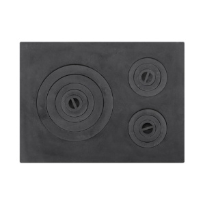 Plita Fonta 543 x 400 mm cu 3 ochiuri