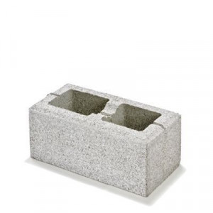 Rivago - bloc pentru zidarie, 40 x 20 x 16 cm, gri deschis