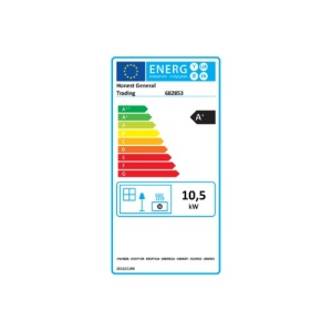 Soba pe Lemne cu Plita si Cuptor din Inox, 10.5 kW, 900x850x510 mm eficienta energetica