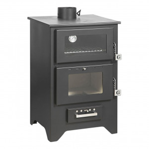 Soba pe lemne MG 450, negru
