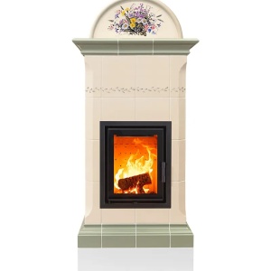 Vetta 4 Levels - Soba pe lemne cu acumulare, din maiolica - 8,2 kW VT 002
