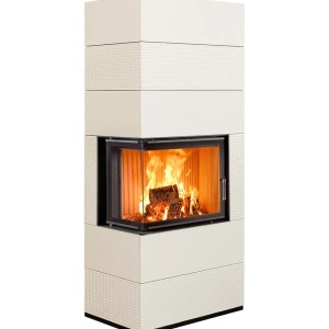 Vision - Soba pe lemne cu acumulare, din maiolica - 8,4 kW VS 018