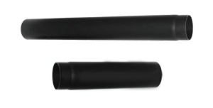 Burlan rigid negru 0.5 m