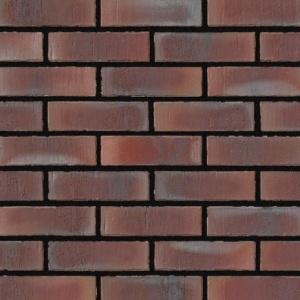 Caramida Aparenta Bordeaux, rosu albastrui carbon, NF (240x71x14 mm) rost negru
