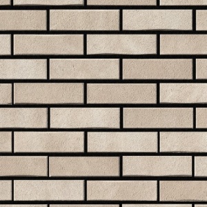 Caramida Aparenta Calais, crem, NF (240x71x14 mm) rost negru