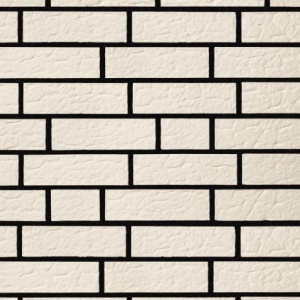 Caramida Aparenta Island, alb perlat, NF (240x71x14 mm) rost negru
