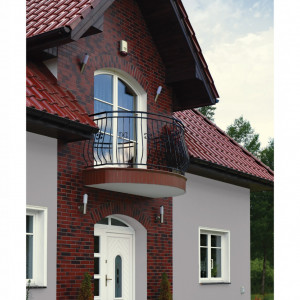 Caramida Aparenta King Klinker Wild Wine 04, 250x65x10mm model casa