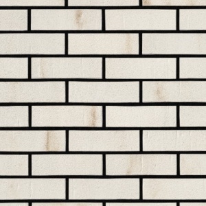 Caramida Aparenta Marseille, alb perlat, NF (240x71x14 mm) rost negru