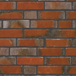 Caramida Aparenta Rysum, rosu maro multicolor, NF (240x71x14 mm) rost antracit