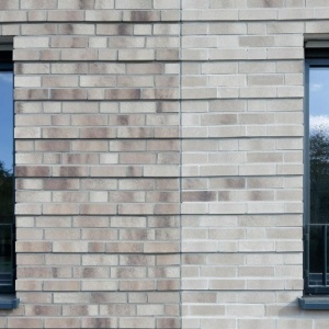 Caramida Aparenta Toulouse, bej carbon, NF (240x71x14 mm) fatada