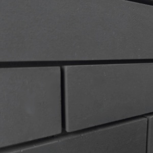 Caramida decorativa fatada Long Smooth, Graphite G02, 540x54x20 mm
