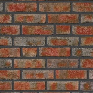 Caramida Klinker Formback , multicolor antichizat, NF (240x115x71 mm) rost antracit