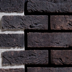 Caramida cu textura arsa Obsidiaan format DF