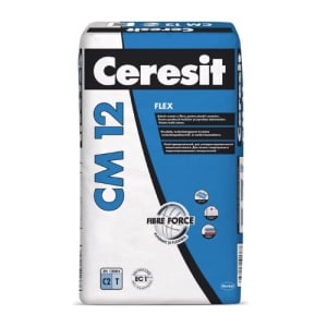 Ceresit CM 12 - Adeziv flexibil pentru gresie, portelan si piatra
