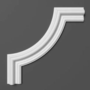 Chenar decorativ Manavi din poliuretan B10-1 - 17x17x1.6 cm