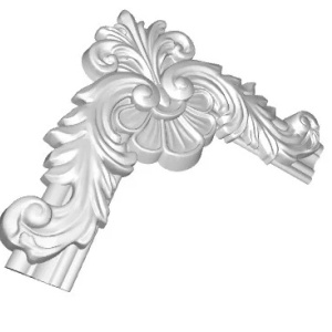 Chenar decorativ Manavi din poliuretan B19-3 - 26.8x26.8x3 cm produs
