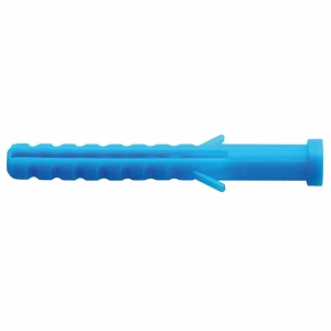 Diblu din nailon cu guler, albastru, pentru ancora de 4 mm