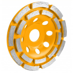 Disc diamant dublu segmentat 125mm, pentru slefuit