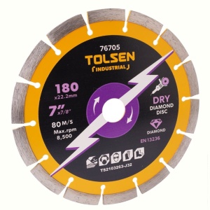 Disc diamantat 115x22.2mm, turbo, 13.300 RPM, intrerupt