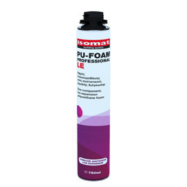 Isomat PU-FOAM PROFESSIONAL LE- spuma poliuretanica pentru pistol