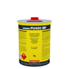 Isomat VARNISH-PU 650 MF - protectie pentru ISOFLEX-PU 650, aspect satinat