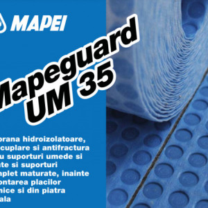 Mapeguard UM - Membrana de hidroizolare pentru montarea placilor ceramice si de piatra