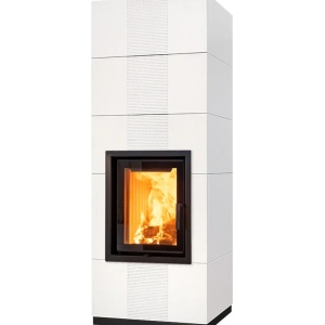 Medium - Soba pe lemne cu acumulare, din maiolica - 8,2 kW MD 024