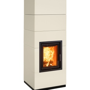 Medium - Soba pe lemne cu acumulare, din maiolica - 8,2 kW MD 055