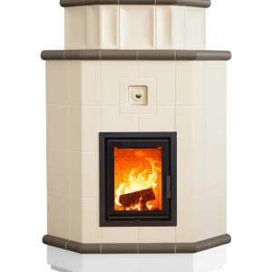Olimpia 5 Levels - Soba pe lemne cu acumulare, din maiolica - 8,2 kW OL 020