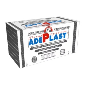 Polistiren expandat 8 cm Adeplast EPS80 pentru fatade si termosistem
