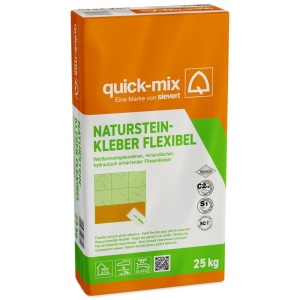Adeziv piatra naturala Quick-mix NKF alb interior exterior