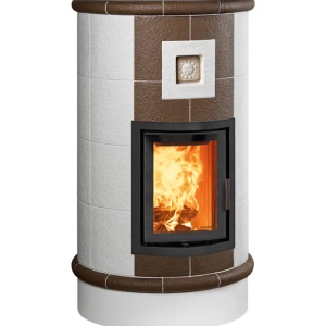 Rondo 4 Levels - Soba pe lemne cu acumulare, din maiolica - 8,2 kW RN 005