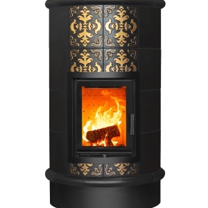 Rondo 4 Levels - Soba pe lemne cu acumulare, din maiolica - 8,2 kW RN 033