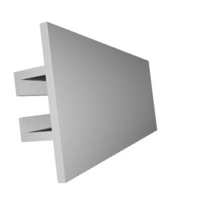 Scafa decorativa Manavi ES11 polimer rigid 6.8x2.2x200 cm