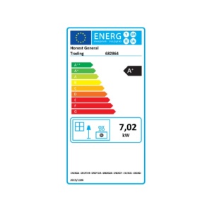 semineu pe lemne cu bolta 7kw 470x975x370mm eficienta
