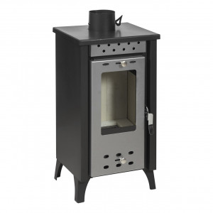 Soba pe lemne MG 100, gri