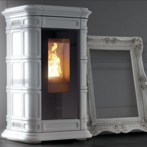 Soba pe peleti Thermorossi Saint Moritz Natural Air Evo 11,4 kW