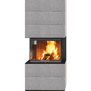 Tower - Soba pe lemne cu acumulare, din maiolica - 8,4 kW TW 002